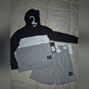 Boys Hoodie with Matching Shorts